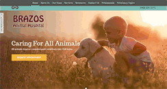 Desktop Screenshot of brazosanimalhospital.com